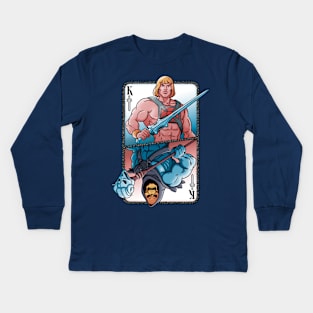 The kings of Eternia - Hero Kids Long Sleeve T-Shirt